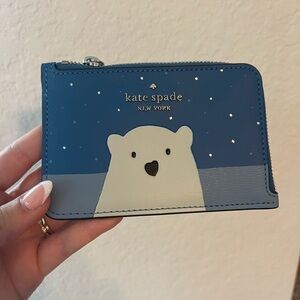 Kate Spade Polar Bear Wallet Brand New
